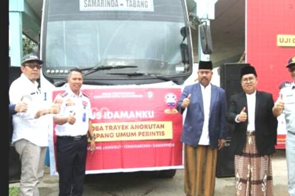 Pemkab Kukar Operasikan Bus Idamanku, Tarif Samarinda-Tabang Hanya Rp100 Ribu
