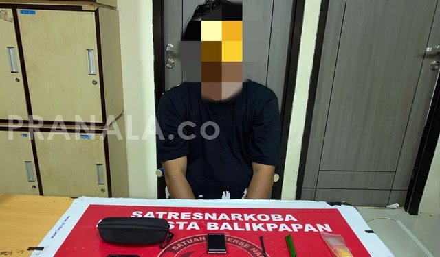 Kedapatan Bawa Sabu, Residivis Narkoba Balikpapan Dibekuk di Hotel