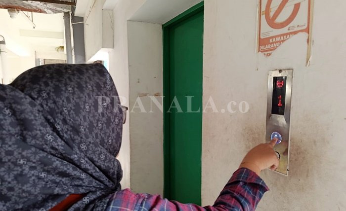 Anggaran Minim, Dua Elevator Pasar Tamrin Bontang Belum Bisa Diperbaiki