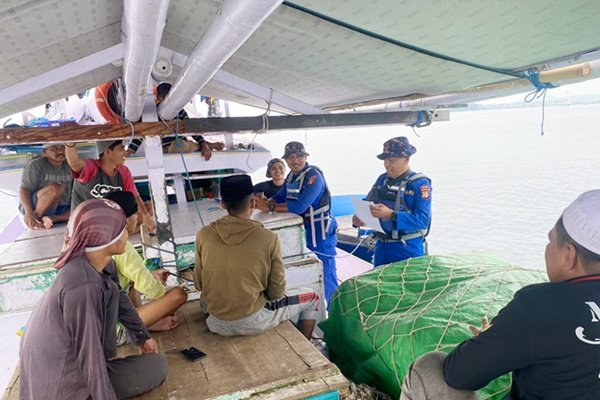 Dukung Asta Cita Presiden, Sat Polairud Bontang Lakukan Patroli di Perairan Bontang