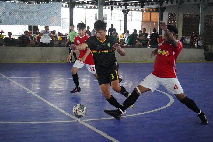 Porwarnas 2022: Futsal Kaltim Lumat Papua 5 Gol
