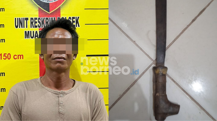 Gara-Gara Salip Jalur, Sopir Truk di Muara Badak Kena Tebasan Parang