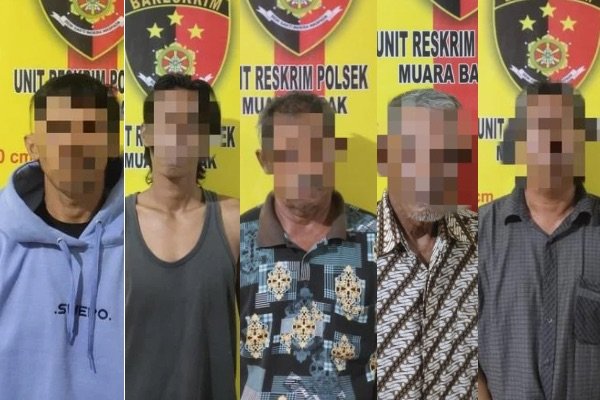 Begadang sambil Main Judi Remi, Lima Nelayan di Muara Badak Masuk Bui