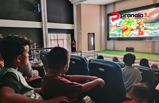 Sinema Pusdabon Bontang Diserbu Anak saat Libur Sekolah, 138 Pengunjung di Hari Terakhir