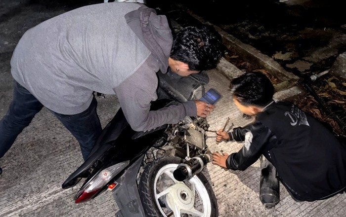 Terjaring Operasi Polisi, 14 Pengendara Knalpot Brong di Balikpapan Ditindak