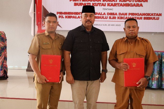 Kepala Desa Sebulu Ilir Berganti, Berikut Pesan Bupati Kukar