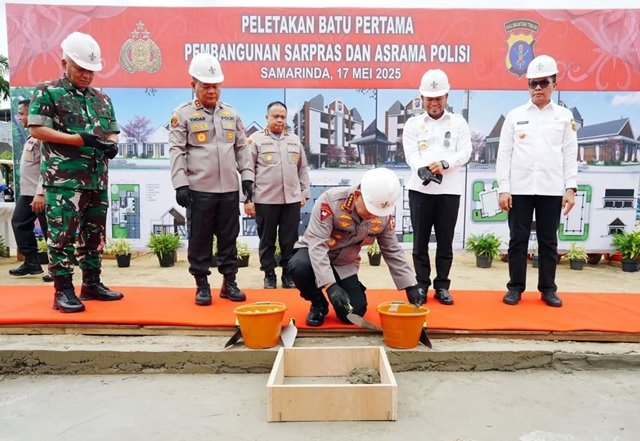 Rp65,57 Miliar untuk Asrama Polisi Baru di Samarinda, Target Rampung 240 Hari