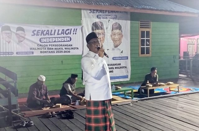 Kampanye Tatap Muka di Gunung Elai, Chusnul Dhihin Prioritaskan Pendidikan dan Kesejahteraan Masyarakat Bontang