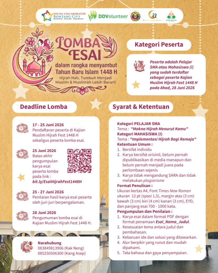 Muslim Hijrah Fest Bontang: Gandeng Pembicara Dunia, Tantang Literasi Pemuda
