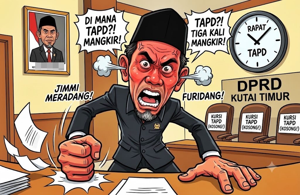 APBD Kutim 2026 Mandek, Dewan Meradang TAPD Tiga Kali Mangkir Rapat