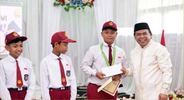 Lulusan SDN 006 Bontang Utara Capai Nilai Tertinggi 291,20