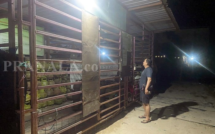 Viral Dugaan Penimbunan Elpiji 3 Kg di Muara Badak, Ini Hasil Pengecekan Polisi di Lapangan