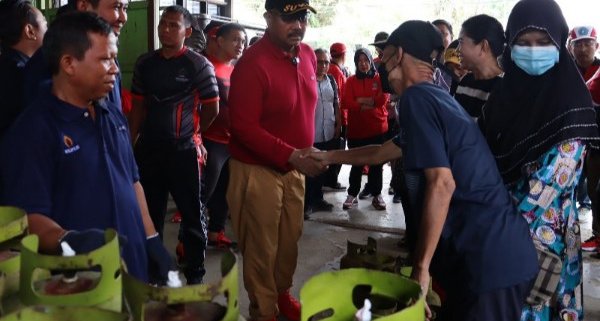 Pemkab Kukar Gelar Operasi Pasar Distribusi Gas LPG 3 Kg