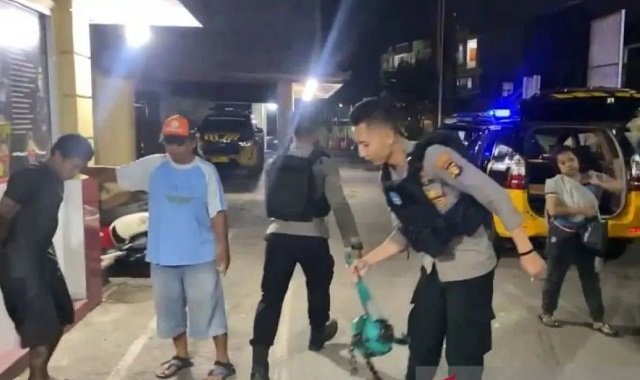 Curi Kabel Telkom, Pria di Samarinda Diciduk Polisi saat Beraksi di Gorong-Gorong