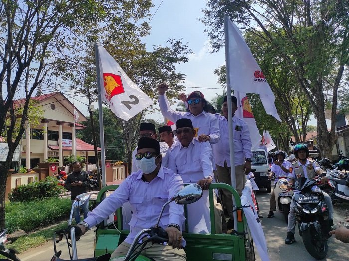 Gerindra Bontang Daftarkan Bacaleg Terbaiknya ke KPU, Targetkan Lima Kursi