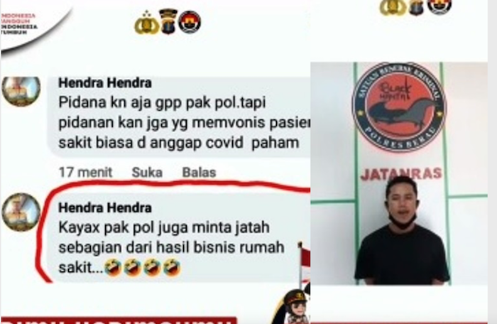 Warga Berau Berkomentar Negatif di Medsos Berujung Ditangkap Polisi