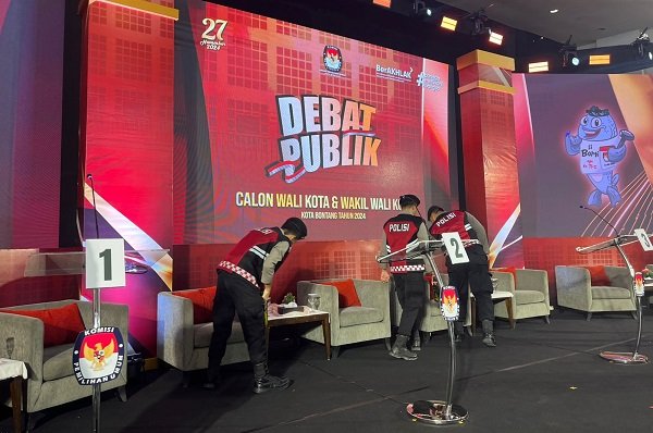 Sterilisasi Ketat! Polres Siap Amankan Debat Perdana Pilkada Bontang 2024