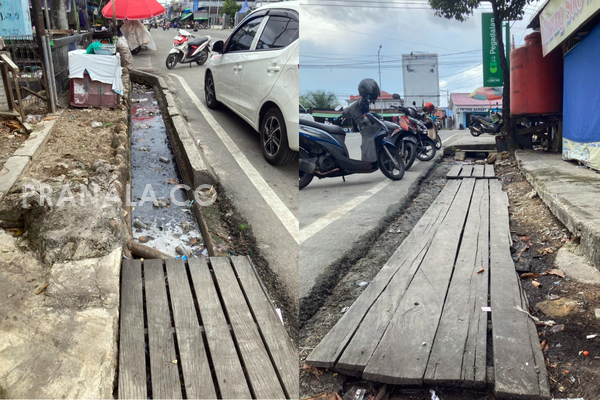 Parit Mampet di Pasar Tamrin Bontang Disorot, Wawali: Jumat Bersih Tetap Jalan