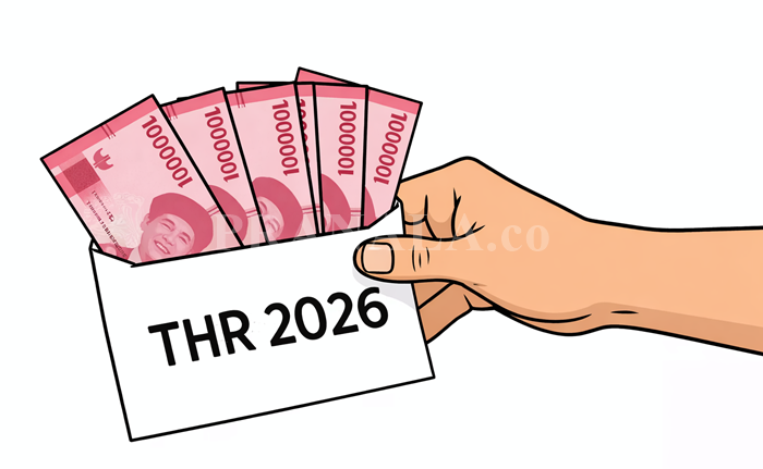 THR 2026 Masih Dikenakan Pajak, Tarif Hingga 34 Persen