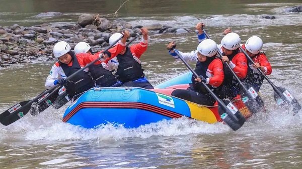 Persiapan Atlet Arung Jeram Kaltim PON 2024