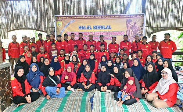 Paguyuban Warga Sukoharjo di Bontang Rajut Harmoni lewat Halal Bihalal Penuh Kebersamaan