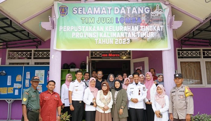 Wakili Bontang, Tim Juri Sambangi Perpustakaan Mercusuar Lok Tuan