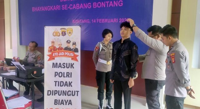 Polres Bontang Ajak Masyarakat Daftar Seleksi Polri 2025, Ini Kuota dan Jalurnya