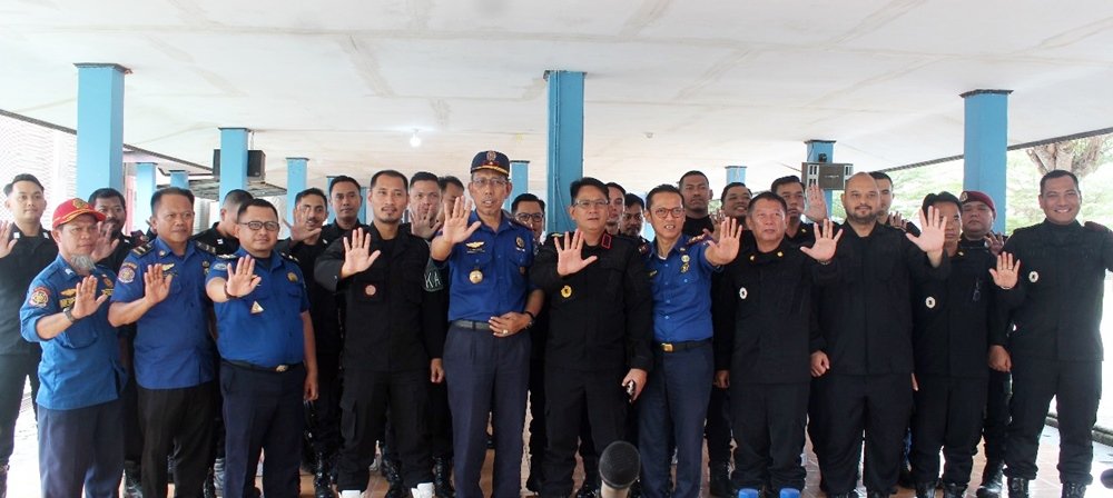 Lapas Bontang Gelar Simulasi Penanggulangan Kebakaran, Latih Kesiapsiagaan dan Pencegahan