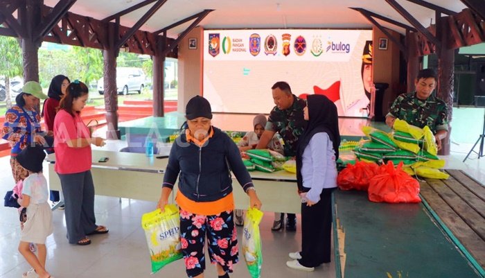 Kodim 0908/Bontang Gelar Pangan Murah, Harga Sembako Lebih Ringan di Kantong