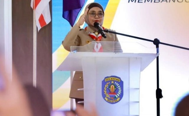 Pramuka Bontang Dinilai Mulai Meredup, Neni Dorong Revitalisasi