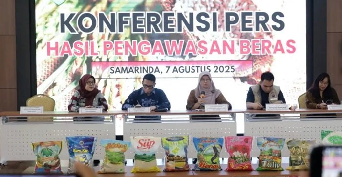 9 Merek Beras Premium di Kaltim Tak Sesuai SNI, Mulai dari Sania hingga Rojo Lele