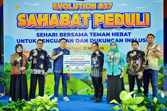 Saat 100 Karyawan Pupuk Kaltim jadi Sahabat Anak 'Spesial' di Bontang