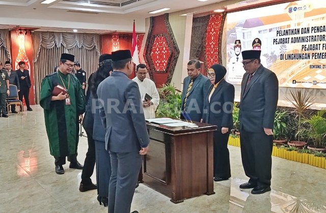 145 Pejabat Bontang Dilantik, Neni Minta Tak Bergantung APBD