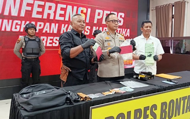 Sabu Senilai Rp1,5 Miliar Gagal Edar di Bontang