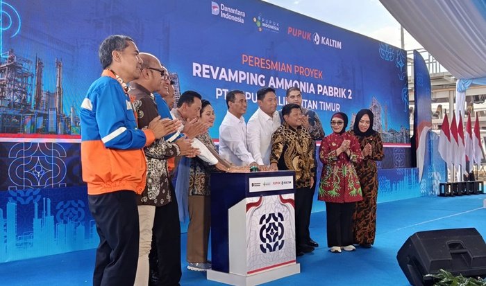 Revamping Amonia Pabrik 2 Pupuk Kaltim, Tekan Biaya Produksi dan Emisi
