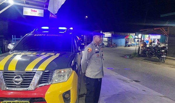 Jelang PSU Pilkada Kukar 2025, Polsek Sebulu Gencarkan Patroli Malam Cegah Konflik