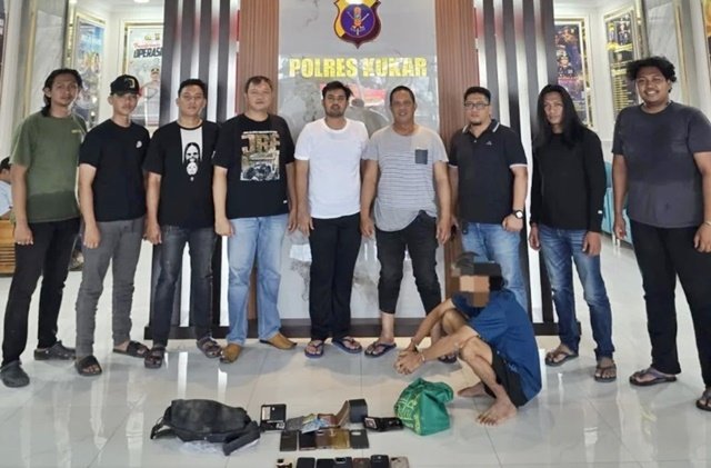 Residivis Spesialis Pencuri di Kawasan Wisata Kukar Ditangkap, Polisi Temukan Banyak Dompet