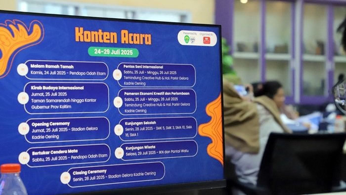 Korea hingga Rusia Tampil di EBIFF 2025, Kaltim jadi Panggung Dunia