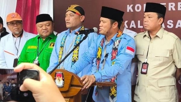 Rudy Mas'ud-Seno Aji Resmi jadi Penantang Isran-Hadi di Pilgub Kaltim 2024