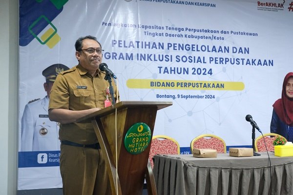 Mendorong Literasi dan SDM Kompeten di Perpustakaan Bontang