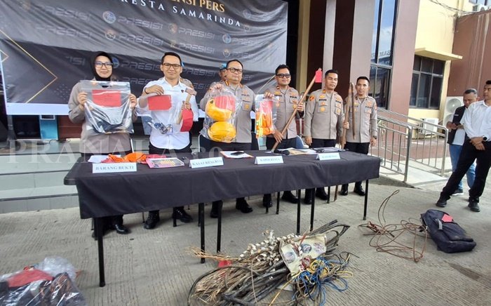 Kerugian Hampir Rp600 Juta, Komplotan Pencuri Kabel Lampu Jalan di Samarinda Ditangkap