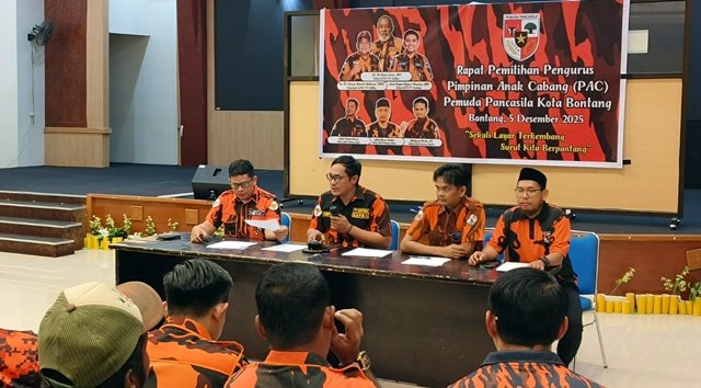 Tiga Ketua Baru PAC Pemuda Pancasila Bontang Terpilih untuk Periode 2025–2028