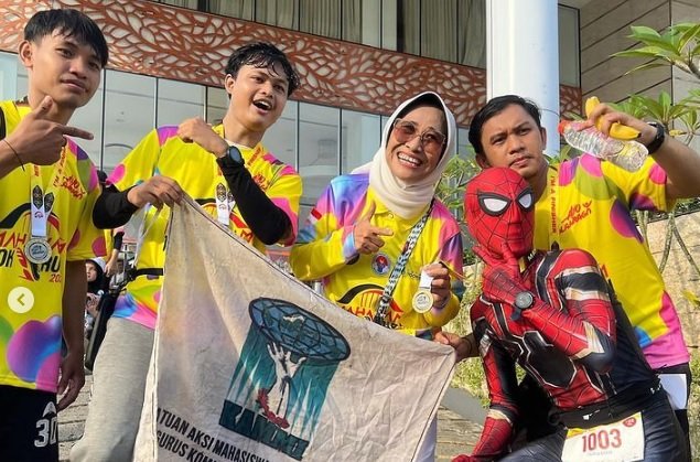 Kaum Disabilitas Ikut Ramaikan Mahakam Run 2022