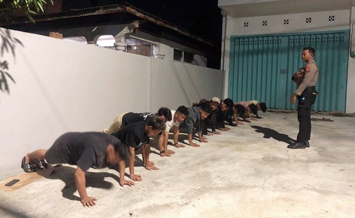 Ganggu Akses Warga, Balap Lari Liar di Balikpapan Ditertibkan