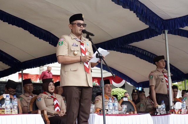 Jambore Daerah Kaltim 2025 Dimulai, 380 Pramuka Penggalang Berkumpul di Kutai Timur