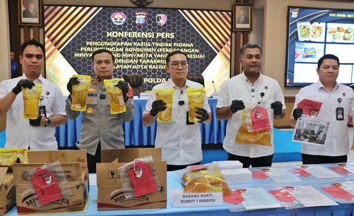 Minyakita Tak Sesuai Takaran, Polda Kaltim Tetapkan Direktur Perusahaan Tersangka