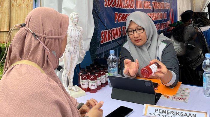 Minat Warga Bontang Ikut Pemeriksaan Kesehatan Gratis Masih Rendah