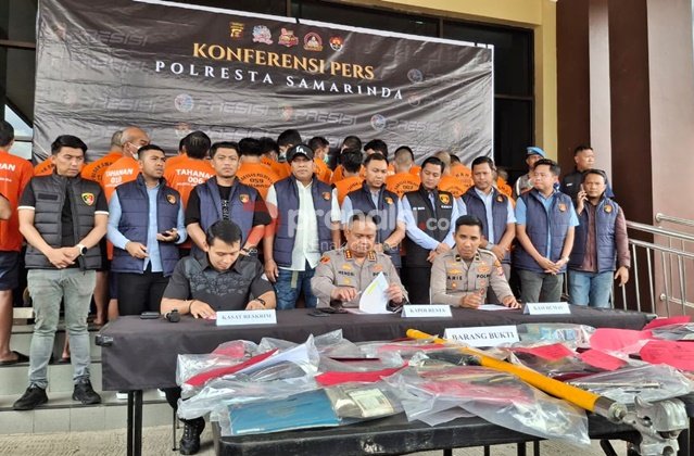 53 Penjahat Jalanan Samarinda Digulung, Mayoritas Kepepet Urusan Perut