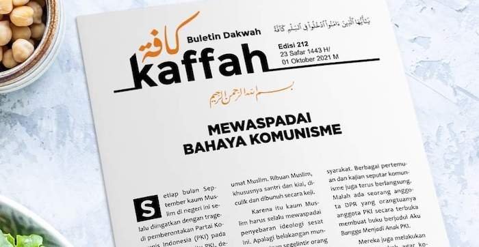Buletin Dakwah Kaffah Edisi 212: Mewaspadai Bahaya Komunisme