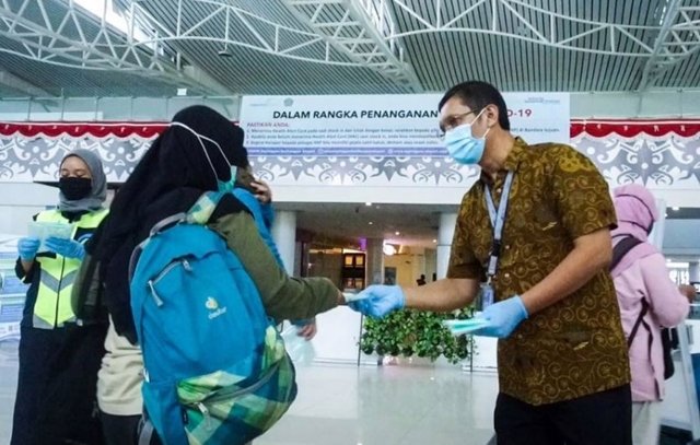 Penumpang Bandara Sepinggan Wajib Kantongi Tes PCR dan Vaksinasi